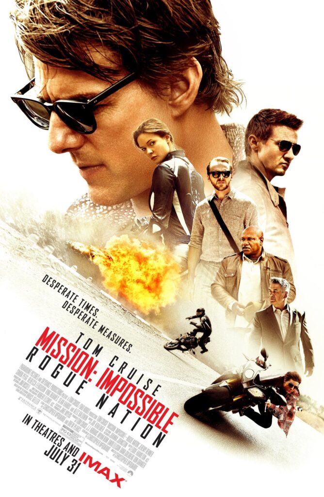 Mission Impossible 5 Rogue Nation (2015) มิชชั่น อิมพอสซิเบิ้ล ปฏิบัติการรัฐอำพราง